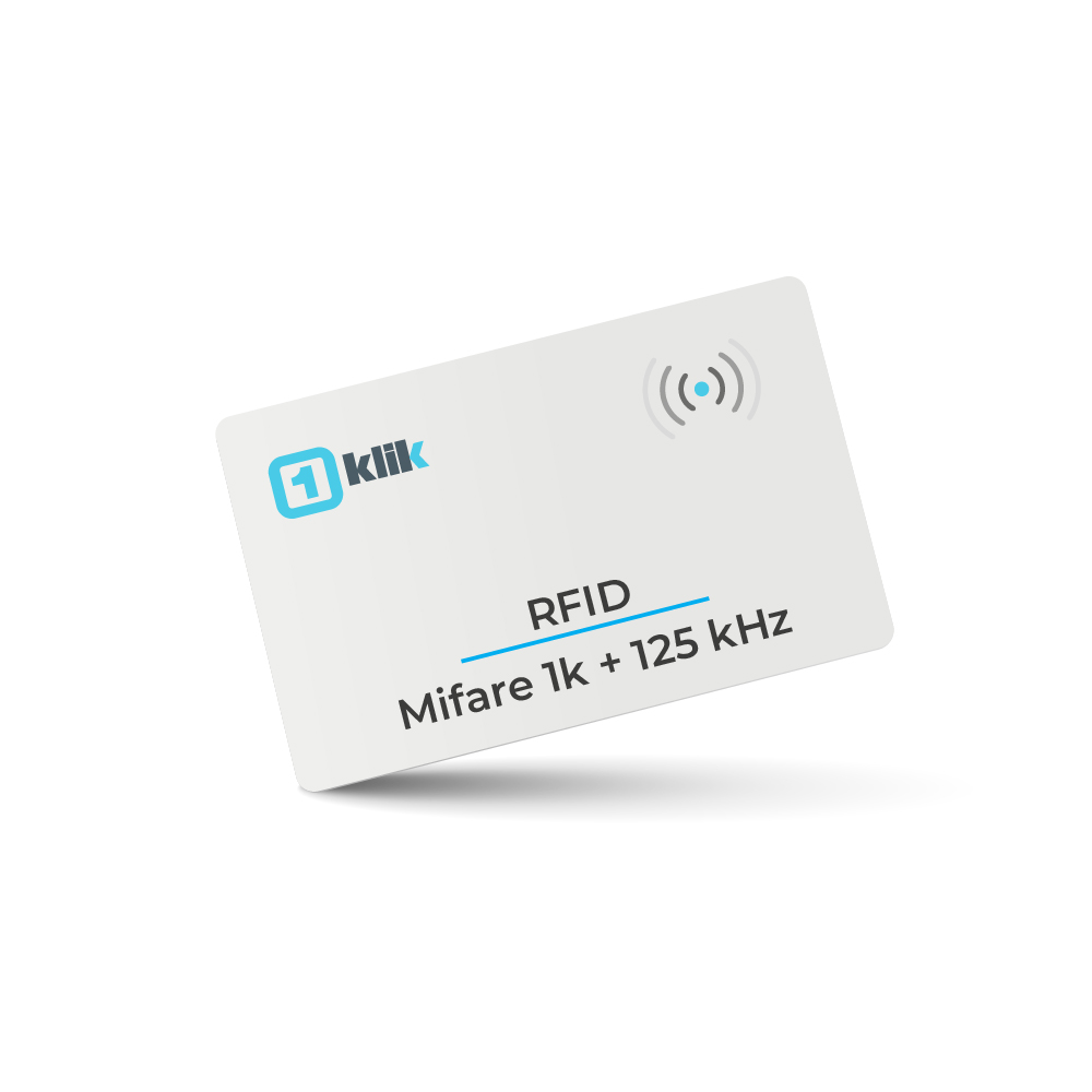 Dualna kartica s 125 kHz i Mifare 1k čipom