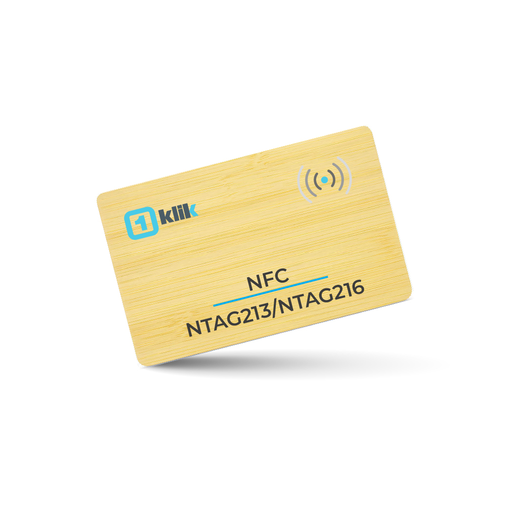 Drvene kartice s NFC čipom