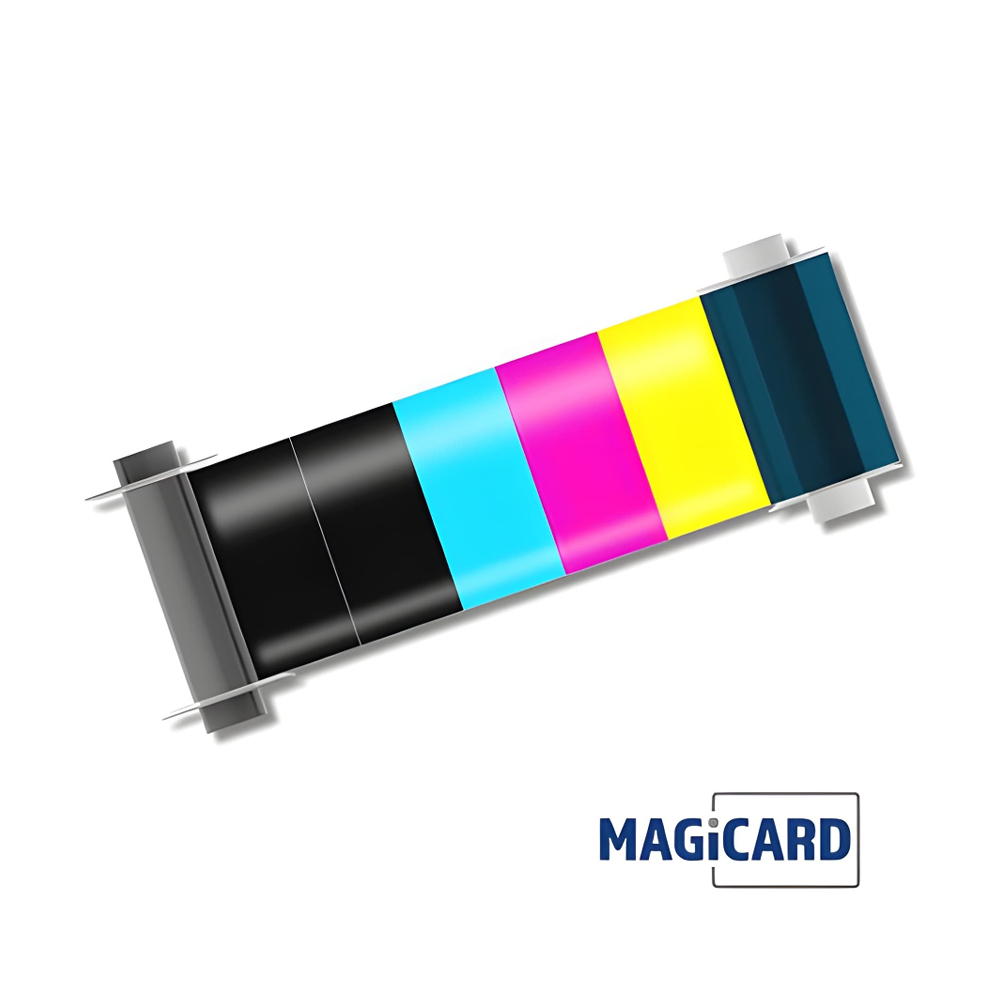 YMCKK traka za Magicard Prima 4 pisač s kapacitetom do 750 ispisa. Idealna za visokokvalitetan retransfer ispis kartica.