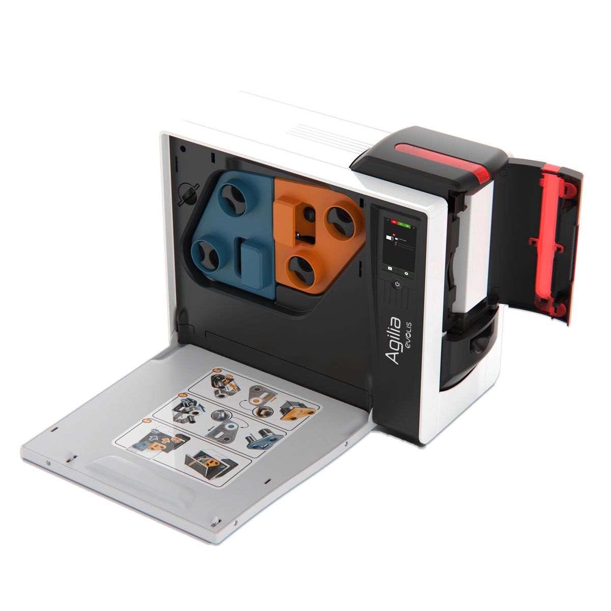 Evolis Agilia Retransfer Pisač Kartica 600 dpi